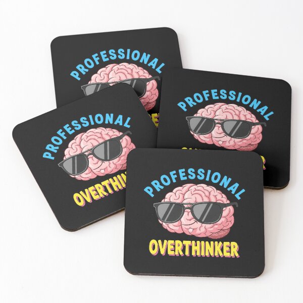 Item preview, Professional Overthinker Brain Illustration designed and sold by nuel-art.