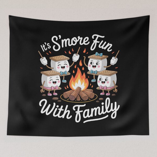 Item preview, It's Smore Fun With Family Smore Happy Camping Camper Crew designed and sold by hattazillsu.