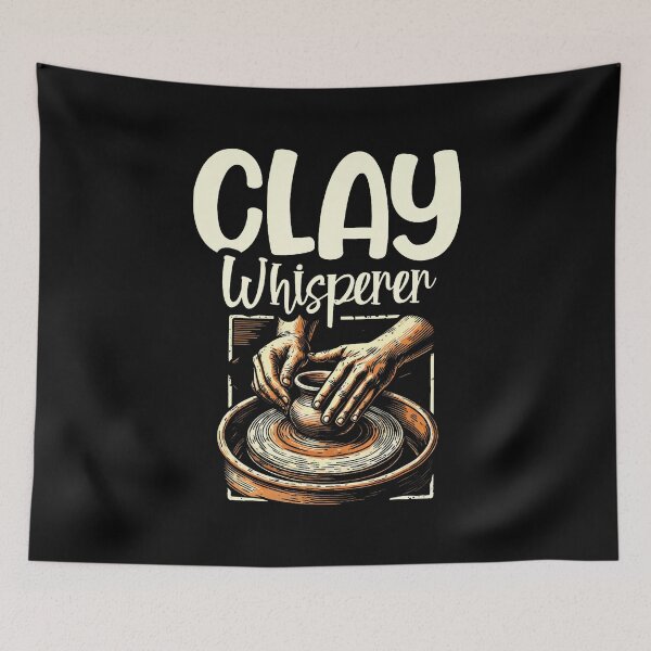 Item preview, Clay Whisperer Funny Pottery Clay Ceramic Art designed and sold by AileighKyser.