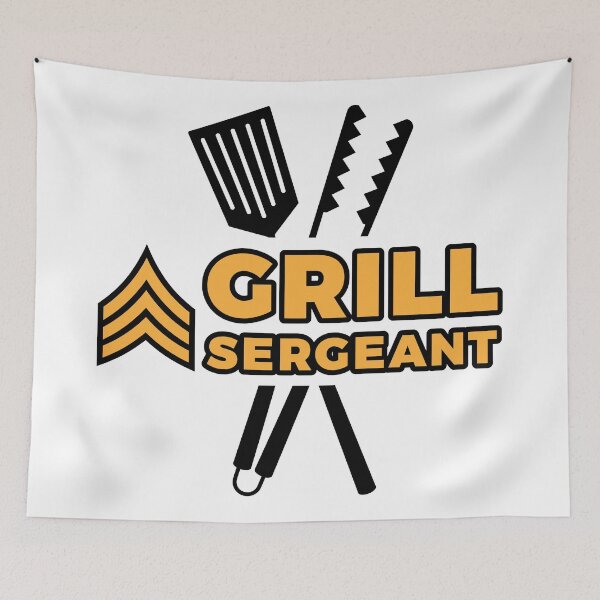 Item preview, Grill Sergeant - BBQ BBQ Grilling Meat designed and sold by anziehend.