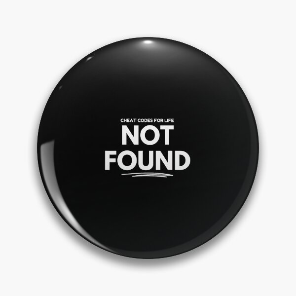 Item preview, Cheat Code For Life Not Found designed and sold by AileighKyser.