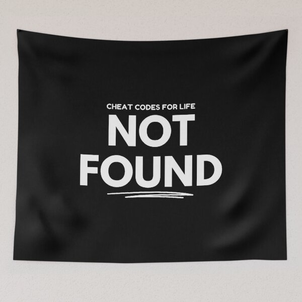 Item preview, Cheat Code For Life Not Found designed and sold by AileighKyser.