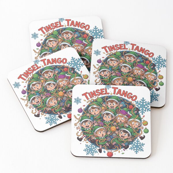 Item preview, Tinsel Tango Shirt – Funny Elf Christmas Holiday Design designed and sold by Prints in the Valley.