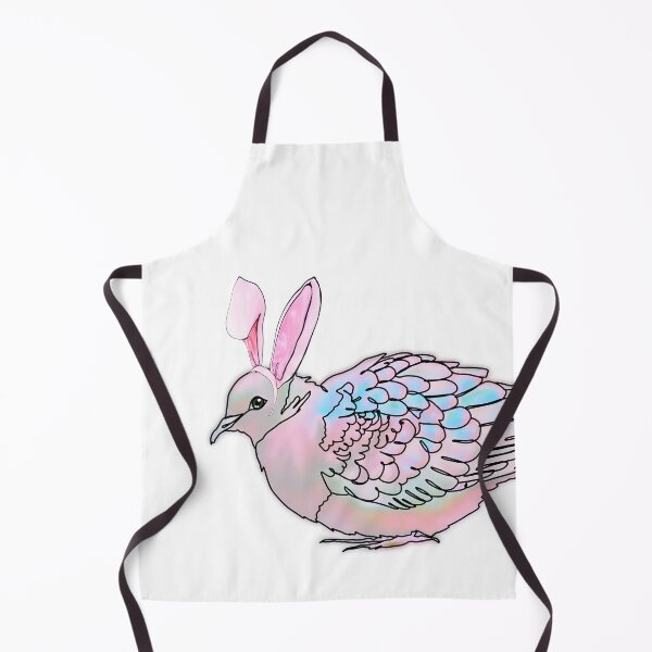 Item preview, Tina the Turtle Dove in bunny ears Hat - animalzinhats designed and sold by Ashley’sAnimalz.