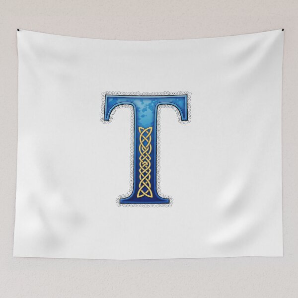 Item preview,   Golden Celtic Monogram Letter T(Custom Names Available - Contact Me) designed and sold by CelticSoulShop.