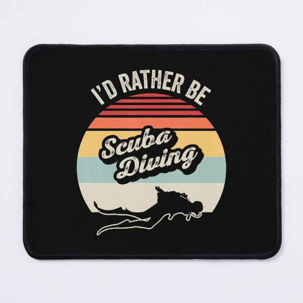 Item preview, I'D Rather Be Scuba Diving Ocean Lovers designed and sold by AileighKyser.