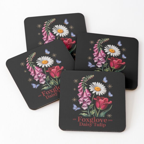 Item preview, Foxglove Daisy Tulip Garden Bloom Art designed and sold by godzillabro.