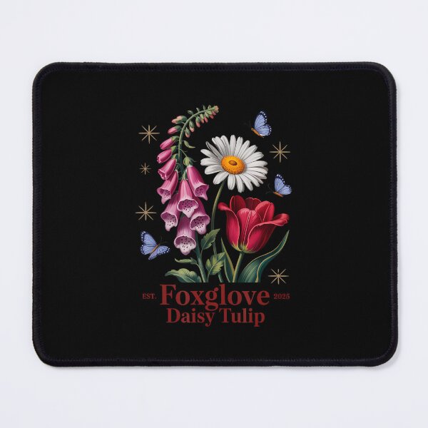 Item preview, Foxglove Daisy Tulip Garden Bloom Art designed and sold by godzillabro.