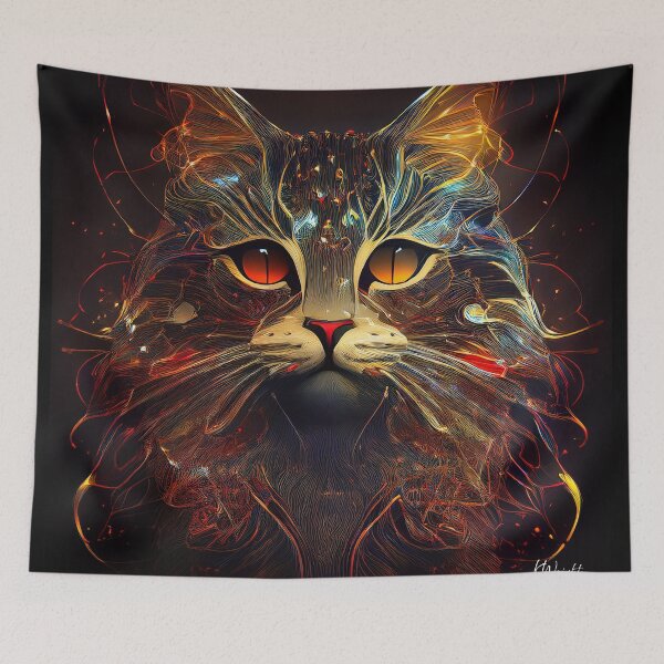 Item preview, Flickering Whiskers designed and sold by WrightDesignsUS.