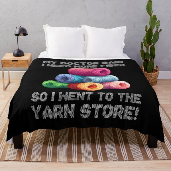 Item preview, My Doctor Said So I Went To The Yarn Store Knitting Crochet designed and sold by kowaldtlbung.