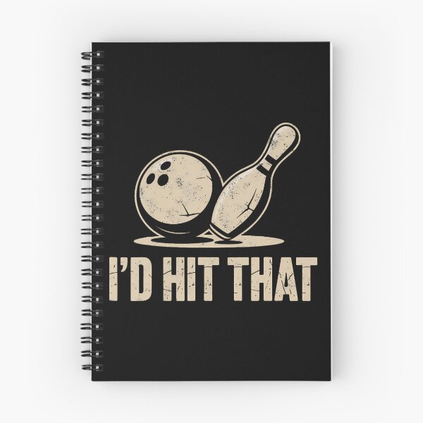 Item preview, Funny I'D Hit That Bowler Bowling Team Pins Ball Joke designed and sold by godzillabro.