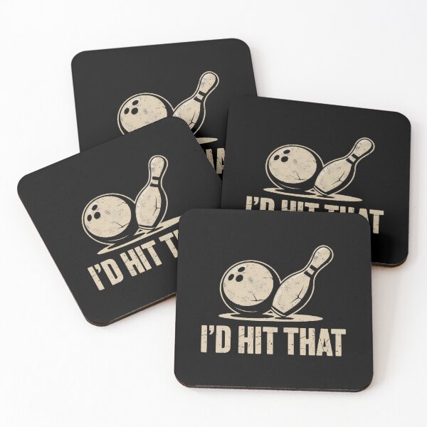 Item preview, Funny I'D Hit That Bowler Bowling Team Pins Ball Joke designed and sold by godzillabro.