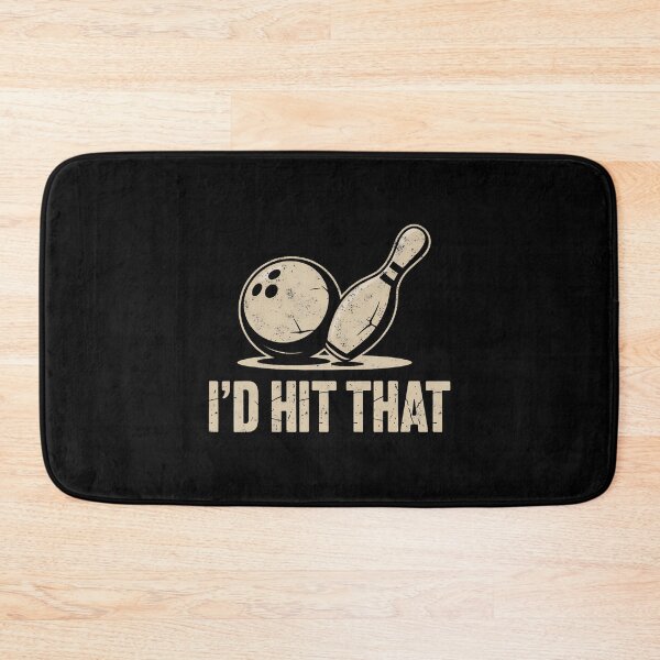 Item preview, Funny I'D Hit That Bowler Bowling Team Pins Ball Joke designed and sold by godzillabro.