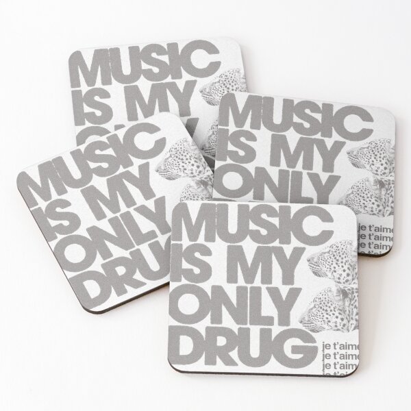 Item preview, Music is my only drug designed and sold by bellasaint.