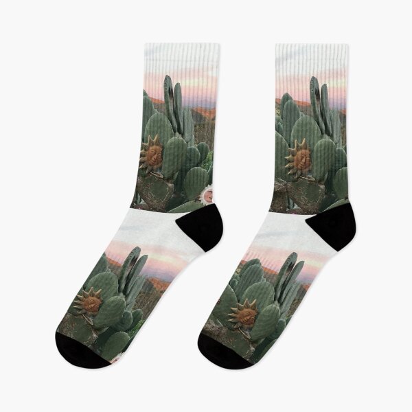 Item preview, Desert Cactus with Sun Faces designed and sold by TrisaThyme.
