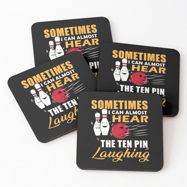 Item preview, Funny Bowling Ten Pin Laughing Humor Saying designed and sold by kowaldtlbung.