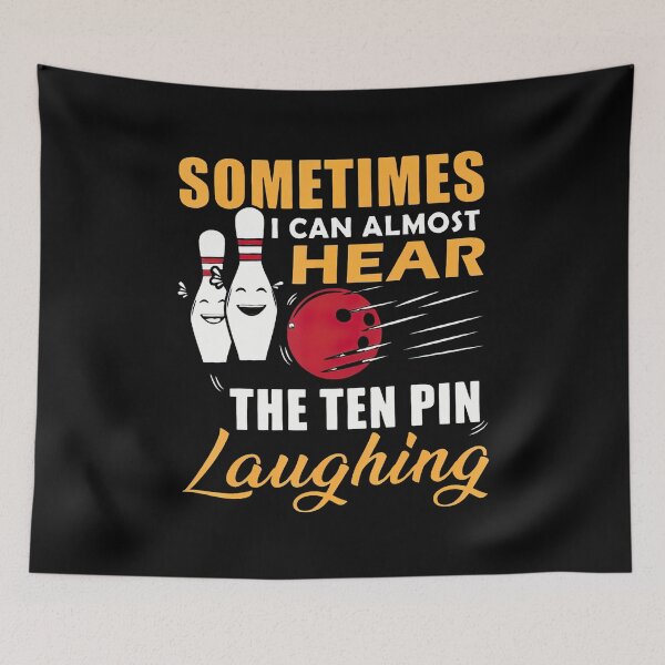 Item preview, Funny Bowling Ten Pin Laughing Humor Saying designed and sold by kowaldtlbung.