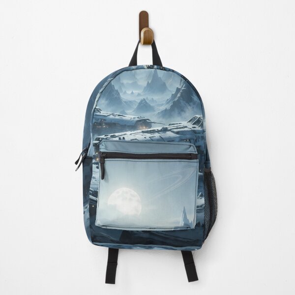 Item preview, The Glacial Graveyard: Fallen Giant on a Frozen World designed and sold by KYOFRAME.