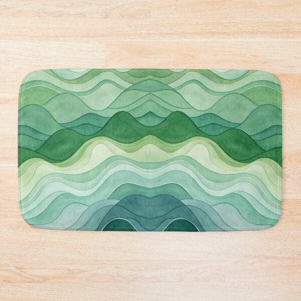 Item preview, Green Cloud Mosaic designed and sold by Zheap14.
