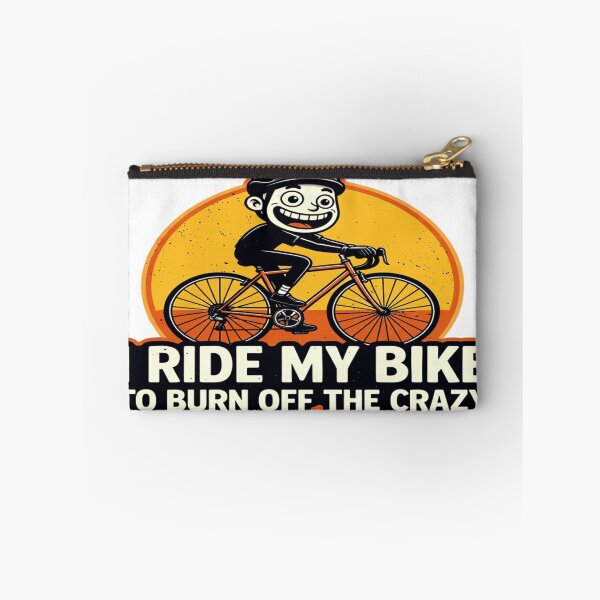 Item preview, I Ride My Bike to Burn Off the Crazy – Cycling Motivation Design | Pogi Challenge 2026 designed and sold by Sushikidsntoddlers.