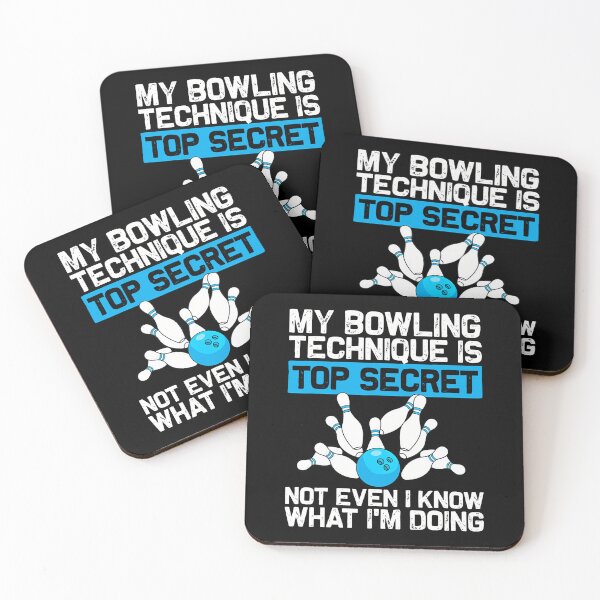 Item preview, My Bowling Technique Is Top Secret Funny Bowling Bowler designed and sold by godzillabro.