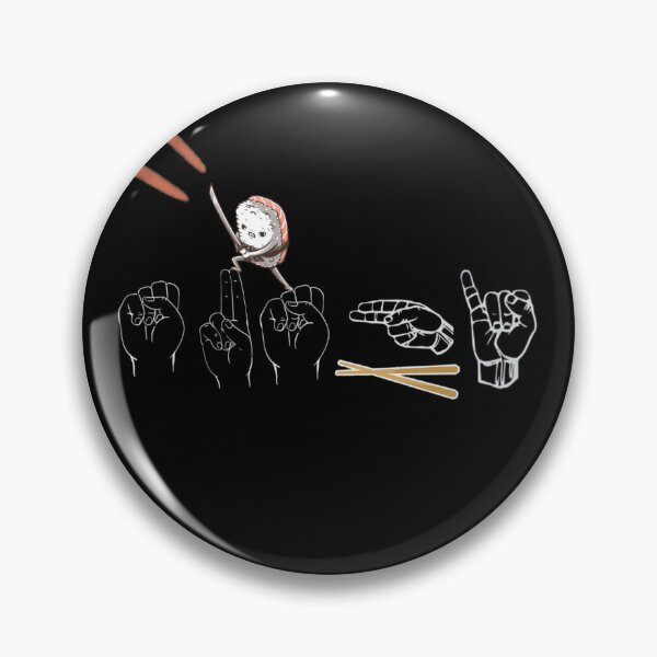 Item preview, ASL Graphic Design: Fighting Sushi designed and sold by BBsGifts.