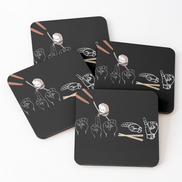 Item preview, ASL Graphic Design: Fighting Sushi designed and sold by BBsGifts.