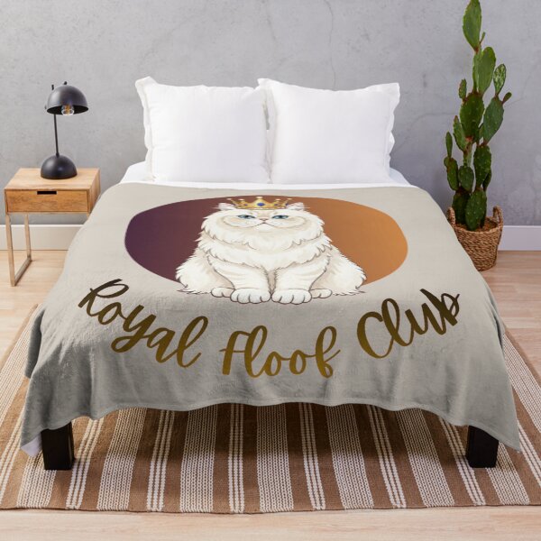 Item preview, Royal Floof Club – Cute Persian Cat Illustration for Cat Lovers & Pet Parents designed and sold by ArtisanBagel.