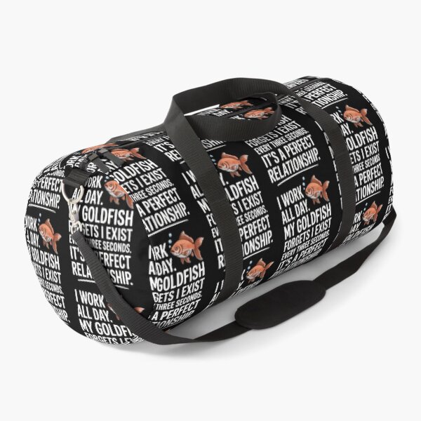 Item preview, I Work Hard Goldfish Forget Funny Owner designed and sold by AileighKyser.