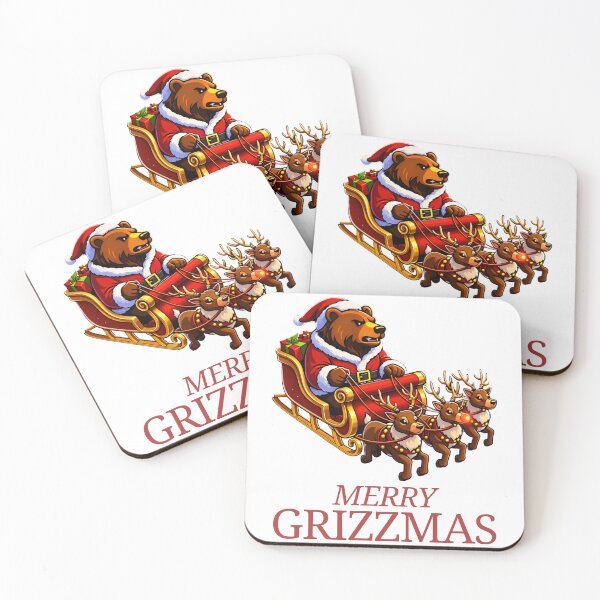 Item preview, Merry Grizzmas! designed and sold by GrizzlyJohns.