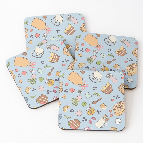 Item preview, Cottage Kitchen (Blue) designed and sold by HarunaMcDesigns.