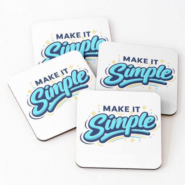 Item preview, make it simple designed and sold by Sskandelwal.