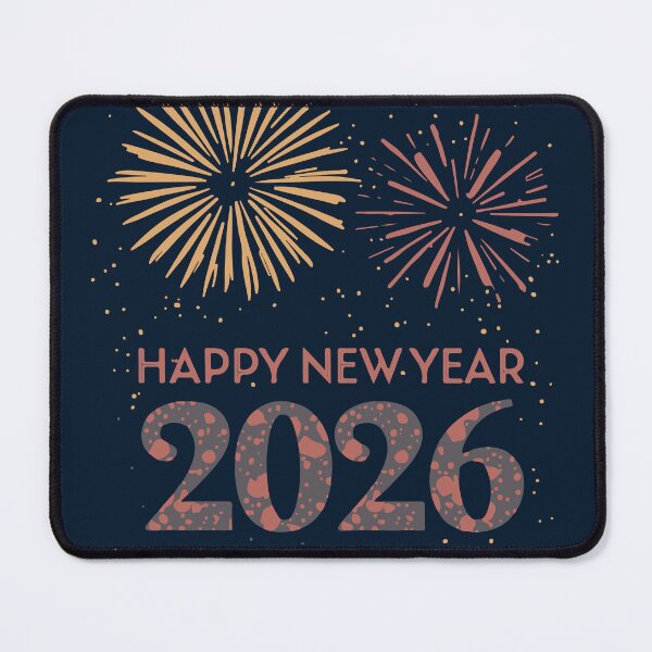 Item preview, Happy New Year 2026 Fireworks Celebration Design designed and sold by DavidTeeStudio.