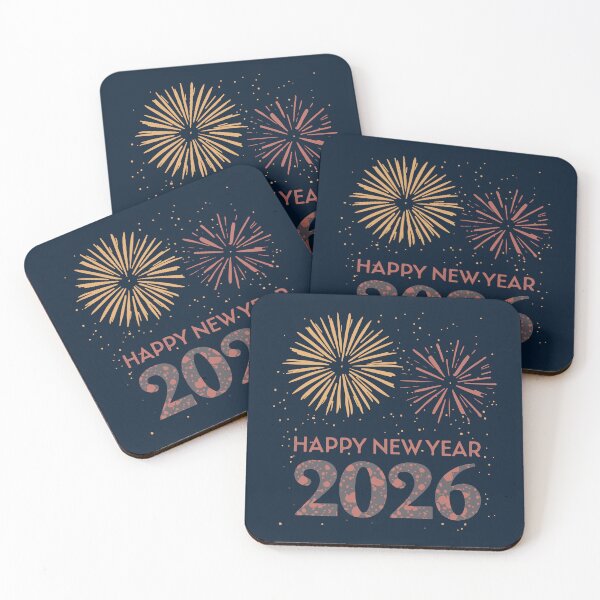Item preview, Happy New Year 2026 Fireworks Celebration Design designed and sold by DavidTeeStudio.