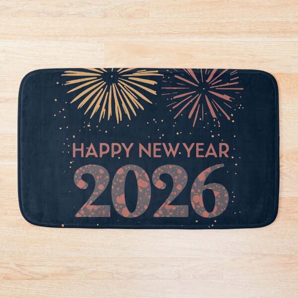 Item preview, Happy New Year 2026 Fireworks Celebration Design designed and sold by DavidTeeStudio.