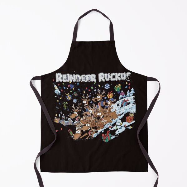 Item preview, Reindeer Ruckus Shirt – Funny Chaotic Christmas Holiday Design designed and sold by Prints in the Valley.