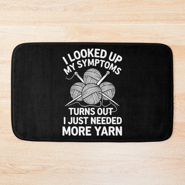 Item preview, Knitting I Looked Up My Symptoms Turns Out Crafters Crew designed and sold by markettathorn.