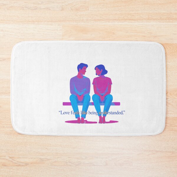 Item preview, Love Feels Like Being Understood deep connection designed and sold by SloganSauce.