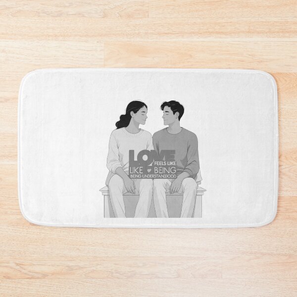 Item preview, Love Feels Like Being Understood friendship bond designed and sold by SloganSauce.