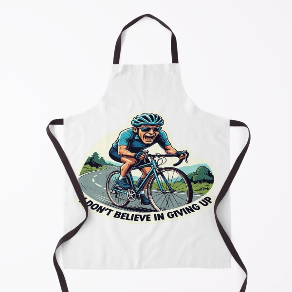 Item preview, I Don’t Believe in Giving Up – Cycling Motivation Design | Pogi Challenge Europe 2026 designed and sold by Sushikidsntoddlers.