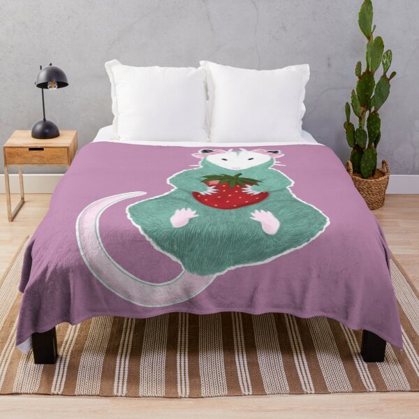 Item preview, Sweet Strawberry Opposum designed and sold by ErraticRaccoon.