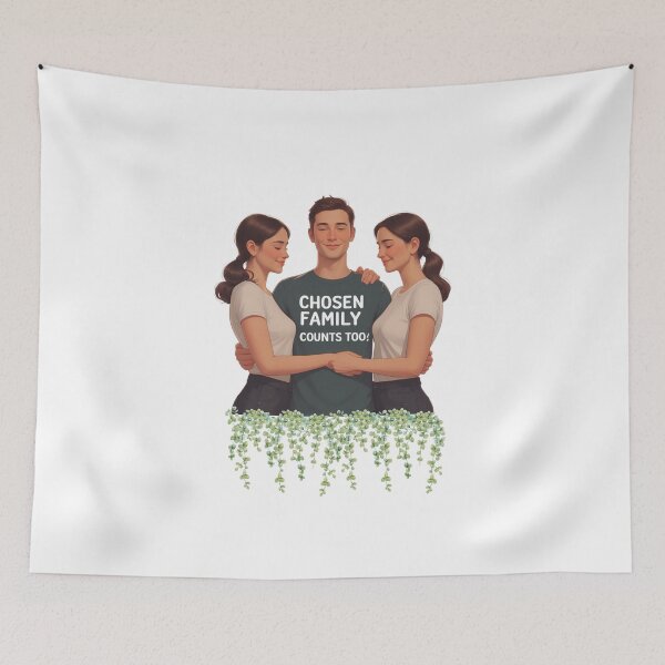 Item preview, Chosen Family Counts designed and sold by SloganSauce.