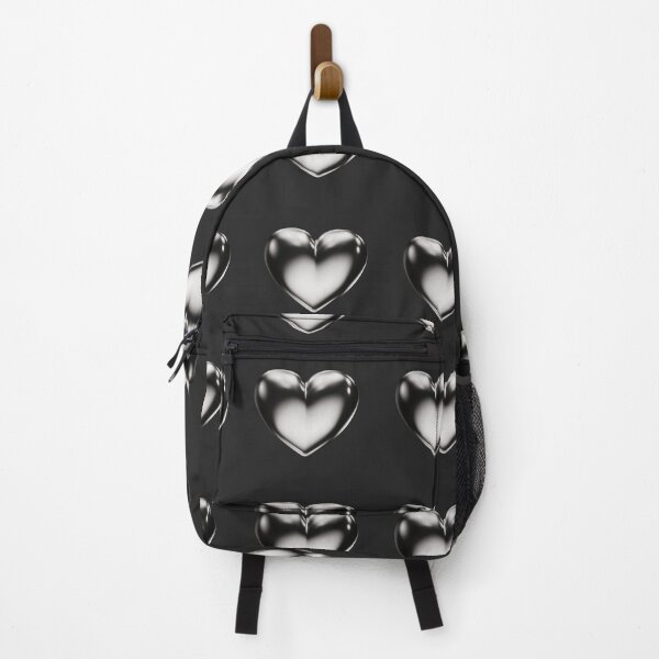Item preview, chrome metal heart designed and sold by yogurtmilk.