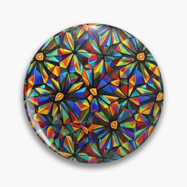 Item preview, Prism Floral Kaleidoscope designed and sold by Kaleidoscope Print.