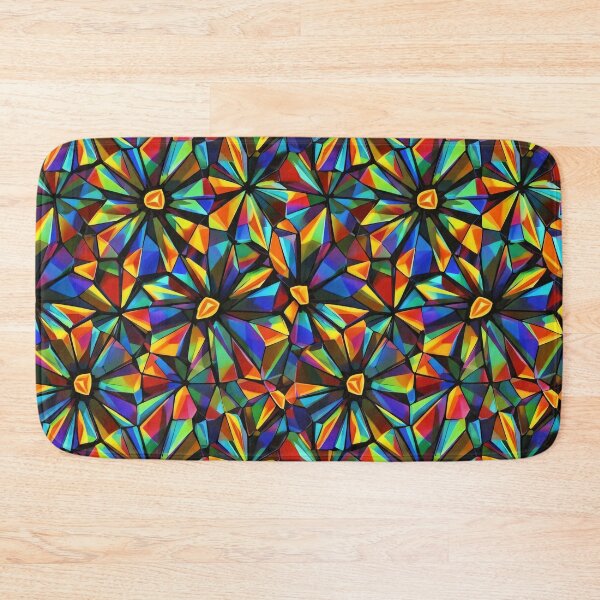 Item preview, Prism Floral Kaleidoscope designed and sold by Kaleidoscope Print.