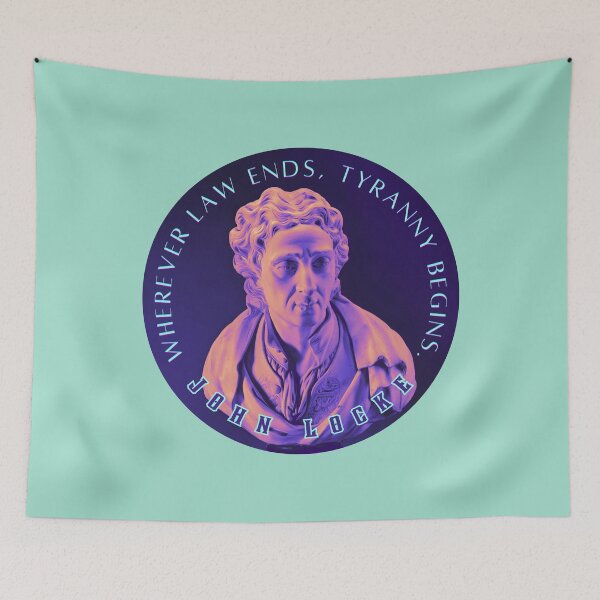 Item preview, Cita de John Locke: Donde termina la ley, comienza la tiranía. designed and sold by artbleed.