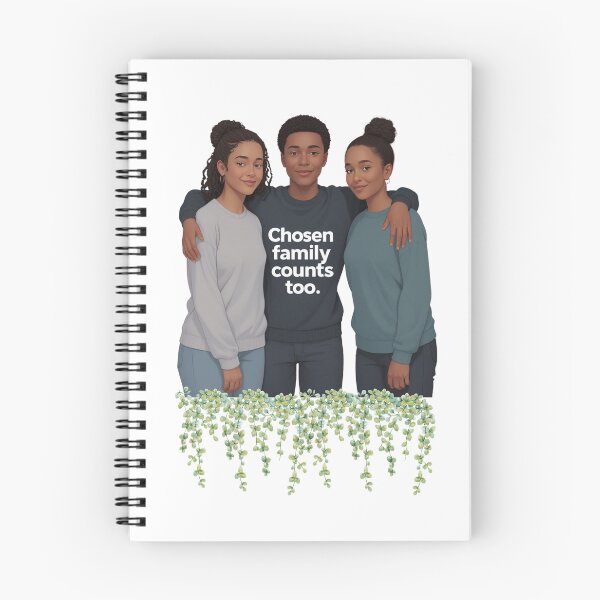 Item preview, Chosen Family Counts friendship quote designed and sold by SloganSauce.