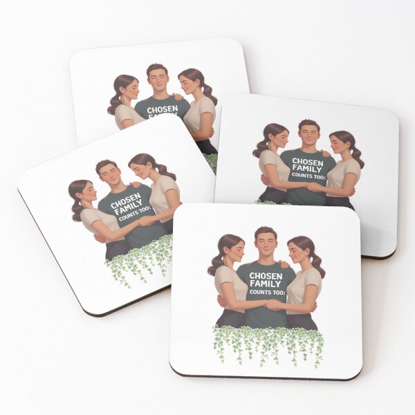 Item preview, Chosen Family Counts found family designed and sold by SloganSauce.