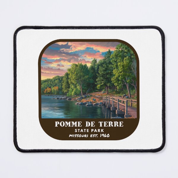 Item preview, Vintage Pomme de Terre State Park (Missouri State Park) designed and sold by RabbitK.