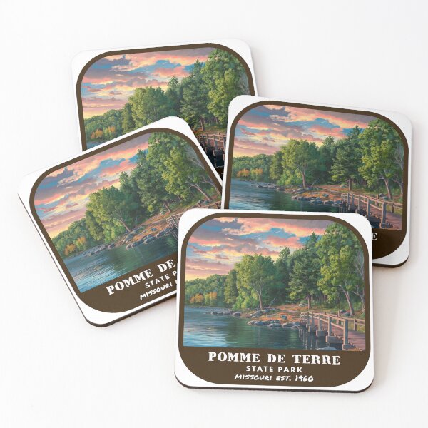 Item preview, Vintage Pomme de Terre State Park (Missouri State Park) designed and sold by RabbitK.